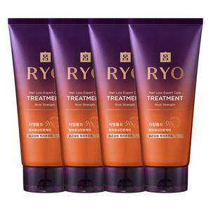 려 자양윤모 9EX 탈모증상전문케어 모근강화 트리트먼트 330ml 4개