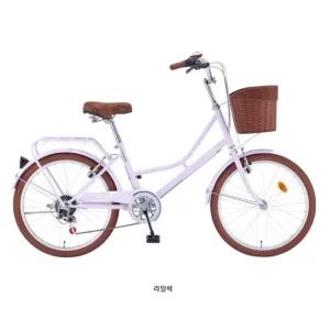 [완전조립 및 포장발송]삼천리 선데이/프림로즈 자전거 20/22/24/26 인치 7단기어 여성용 자전거/줌