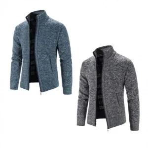 베이직겨울용 보이즈 니트웨어 집업자켓 스타일 아우터니트