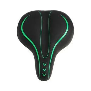 스프링 자전거 안장 그린 생활방수 라이딩 인조가죽 라이딩 바이크 충격흡수 부드러운