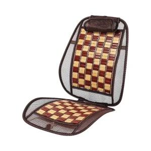 대나무 자동차 시트 (다크브라운) DK30여름 일체형 용품 커버 쿨시트 통풍 차량 매트