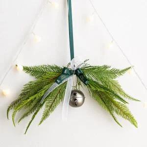 /플라워트리 크리스마스 벽장식 그린솔 벽걸이 42cm 소품 데코