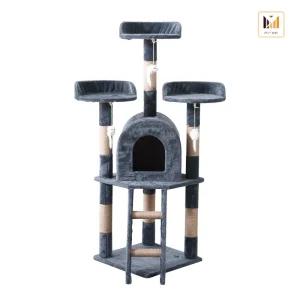 고양이 대형 캣타워 다층구조 하우스/스크래쳐/라운지/사다리