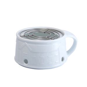 제로재팬 도자기 티워머 화이트 (TW-01WH) 티팟워머