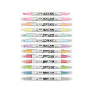 마일드 형광펜 양면 트윈 듀플렉스 라이너 자바