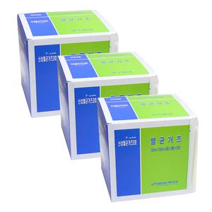 신성 드레싱 의료용 가아제 멸균 거즈 3호 10cm 3박스