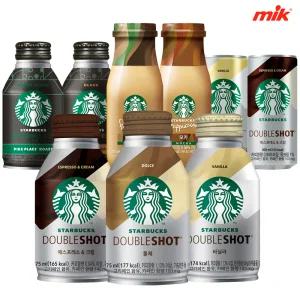 스타벅스 더블샷 200ml/275ml 12캔/18캔 /에스프레소/스타벅스커피/더블샷에스프레소/캔커피/캔음료/티오피