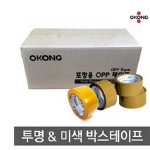 오공 포장용 OPP 라바/아크릴 박스테이프 48mm X 50M 1BOX