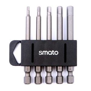 육각비트 세트 75mm 5PCS 6각 자석 렌치 빗트 셋트 세신버팔로 임팩 드릴 비트