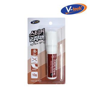 브이텍 스티커 리무버 10g 펜타입 VT-022 테이프 점착제 기름때 찐득이 제거제