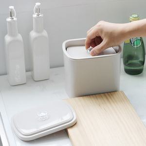 물빠짐 미니 압축 음식물 쓰레기통 가정용 원룸 1인용 음식물처리
