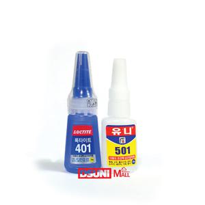순간접착제20g 록타이트401 유니501 다용도 목재용