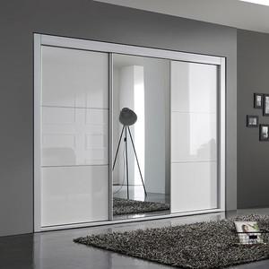 [우아미가구]파라디B 슬라이딩 도어 장롱 풀세트 9자