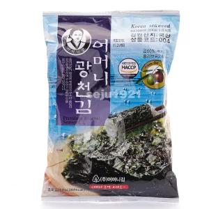 광천어머니김 전장김 60g X 20봉 1box 식탁김 도식락김 돌자반 김밥김 김자반