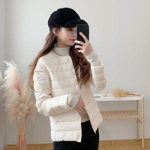 여성경량패딩 점퍼 오리털 경량다운 브이넥 라운드넥 덕다운 투웨이 초경량패딩