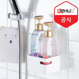 디허브 욕실선반 미니바스켓 125 접착식 밀착패드 욕실용품 수납정리 주방용품 수세미보관 세제 미니선반