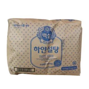 백설 하얀설탕 3kg 6개