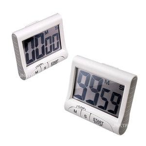 주방 냉장고 부착 자석 타이머 화이트  