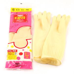 태화 고무장갑 대 L 오른손 미색 갑돌이 163번