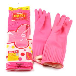 태화 고무장갑 대 L 왼손 분홍색 갑돌이 169번