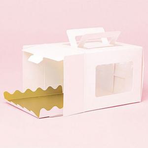 케익상자 미니 무지 창 1개 / 케이크 박스