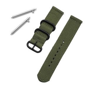 시계밴드 18mm 호환스트랩 나토밴드 카키 시계줄 KYS03GN18