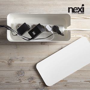 넥시 멀티탭 전선 정리함 거치대 대형