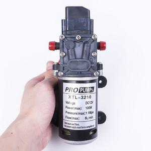 XTL3210프로 DC12V 100W 다이아프램 펌프 워터펌프 세차 캠핑카 분무기