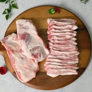 현지푸드 돼지고기 특수부위 두항정 500g