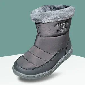 [마마슈] 비트 여성 패딩 부츠 국산 방한화 지퍼 퍼안감 캐주얼화 논슬립