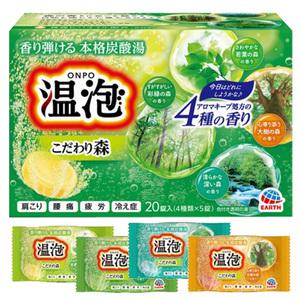 바스로망 온포 포레스트 탄산발포 20정 탄산입욕제