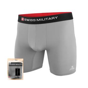 스위스밀리터리 메쉬패널 스포츠 롱드로즈 [그레이]