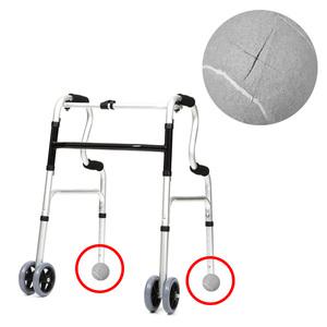 보행보조기 의료용보행기 바퀴워커 구동워커용 테니스공 2개 세트