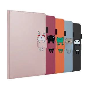 갤럭시탭S11 S10 라이트 S9 FE S8 S7 S6 S5e 탭A A6 A7 A8 A9 플러스 캐릭터스탠드 펜홀더 가죽플립 케이스