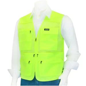 형광 연두 여름 망사 신호수 안전 작업 빅사이즈 조끼 쪼끼