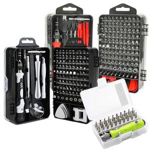 정밀 드라이버 공구 세트 십자 일자 육각 별 모양 시계 안경 삼각 나사 노트북 Y 코너 ㄱ자 자석 소형