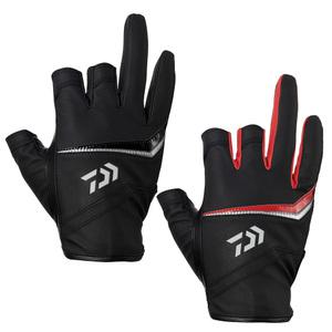 [09피싱]다이와 DG-2221 레더 핏 글러브 3커트 낚시장갑
