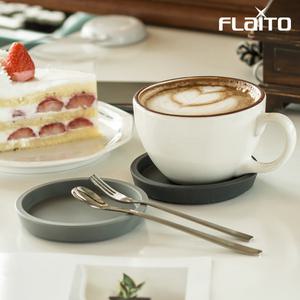 국산 플라이토 실리콘 크라운 컵받침