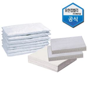 와이프올 유흡착재 패드 매트 중형 100매 160매 1박스 4251561 4241261 기름흡착재 기름 산업용 부직포