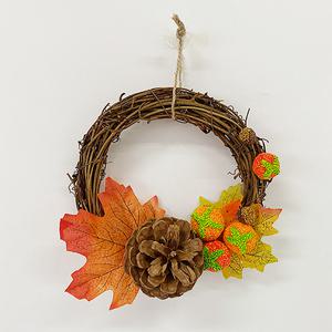 [오피스스쿨] 자연 감 리스 만들기 1인세트 DIY 가을 소품 작품 만들기