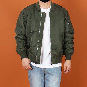 [우기브로]WBS 남자 빅사이즈 베이직 지퍼 포인트 항공점퍼