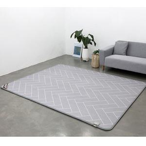 2025년형 이한일 모노륨 헤링본 AI 탄소매트(1인용-5인용) 카페트 거실 바닥  건강 온열 전기매트