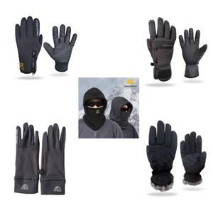 PU네오프렌겨울방한장갑(양손)/넥워머/기모바라클라바/겨울장갑/검정색/골프용품/스포츠용품
