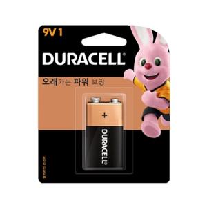 듀라셀 9볼트 알카라인건전지 6LF22 9V 1갑 10개입