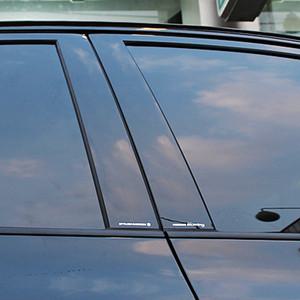 올뉴모닝 B필러 미러플레이트(4p) / 기둥몰딩 고광택 블랙몰딩