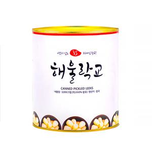 해울찬락교 3000g 삼도 해울락교 3kg 초생강 단무지