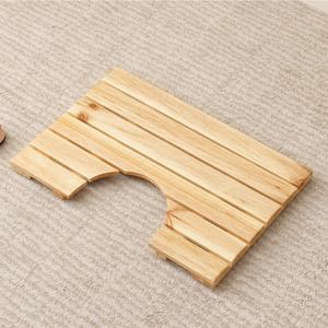 조은세상 소나무 발판 욕실형 소 화장실 욕실 변기 현관 베란다 원목발판