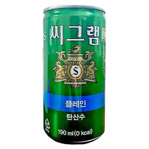 씨그램 플레인 190mlx30캔x3박스