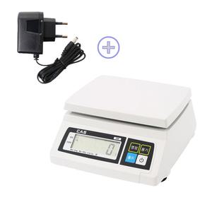 카스 전자저울 SW-1S 계량저울 업소용 산업용 아답터포함 SMPS