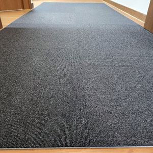 방음 타일카페트 방염 효성스완 테라스 층간소음방지